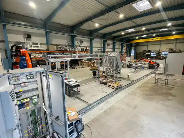 Herstellung und Montage von Produktionslinien